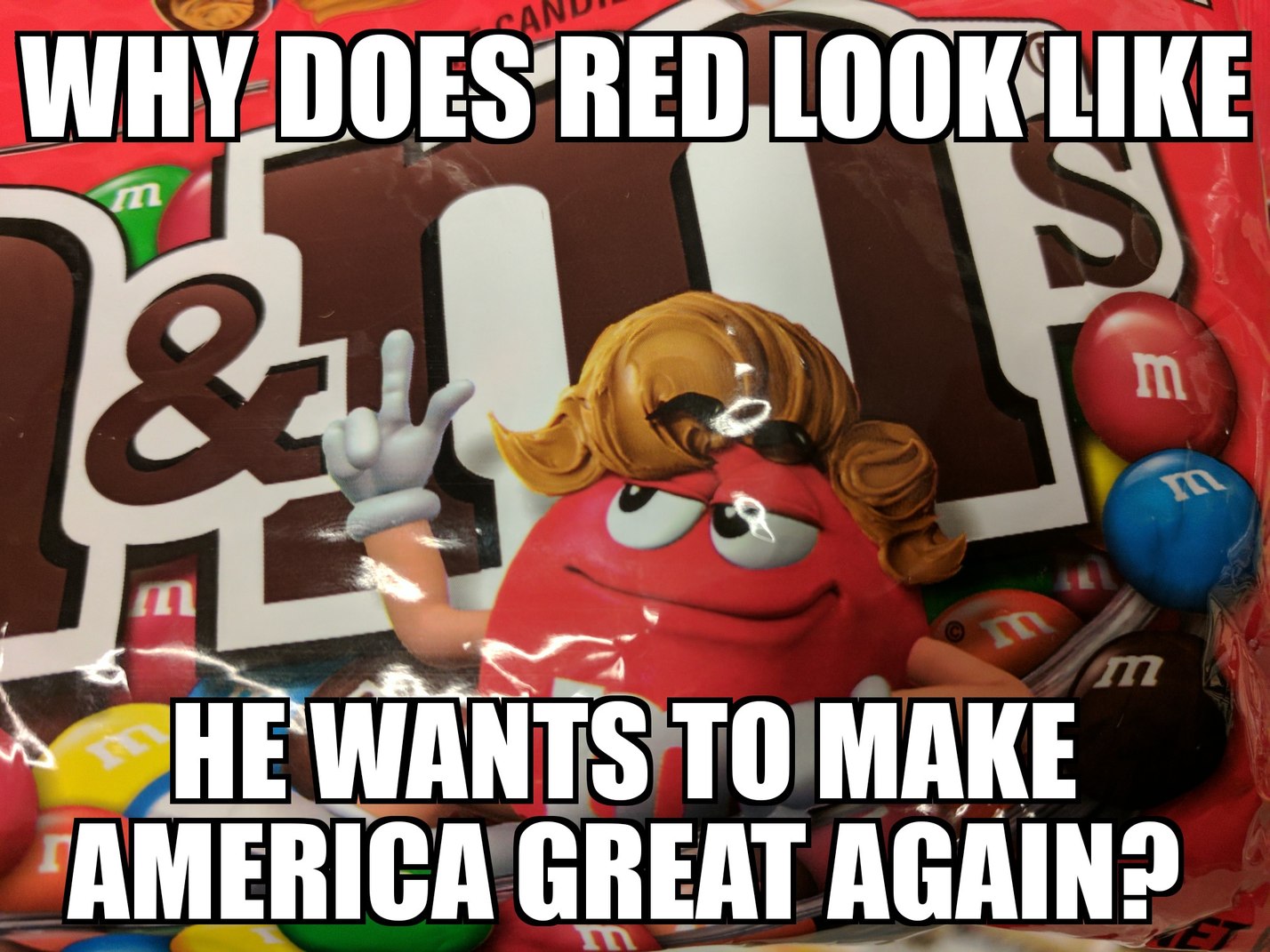 Build a Wall and Make The Reese's Pay for It - meme