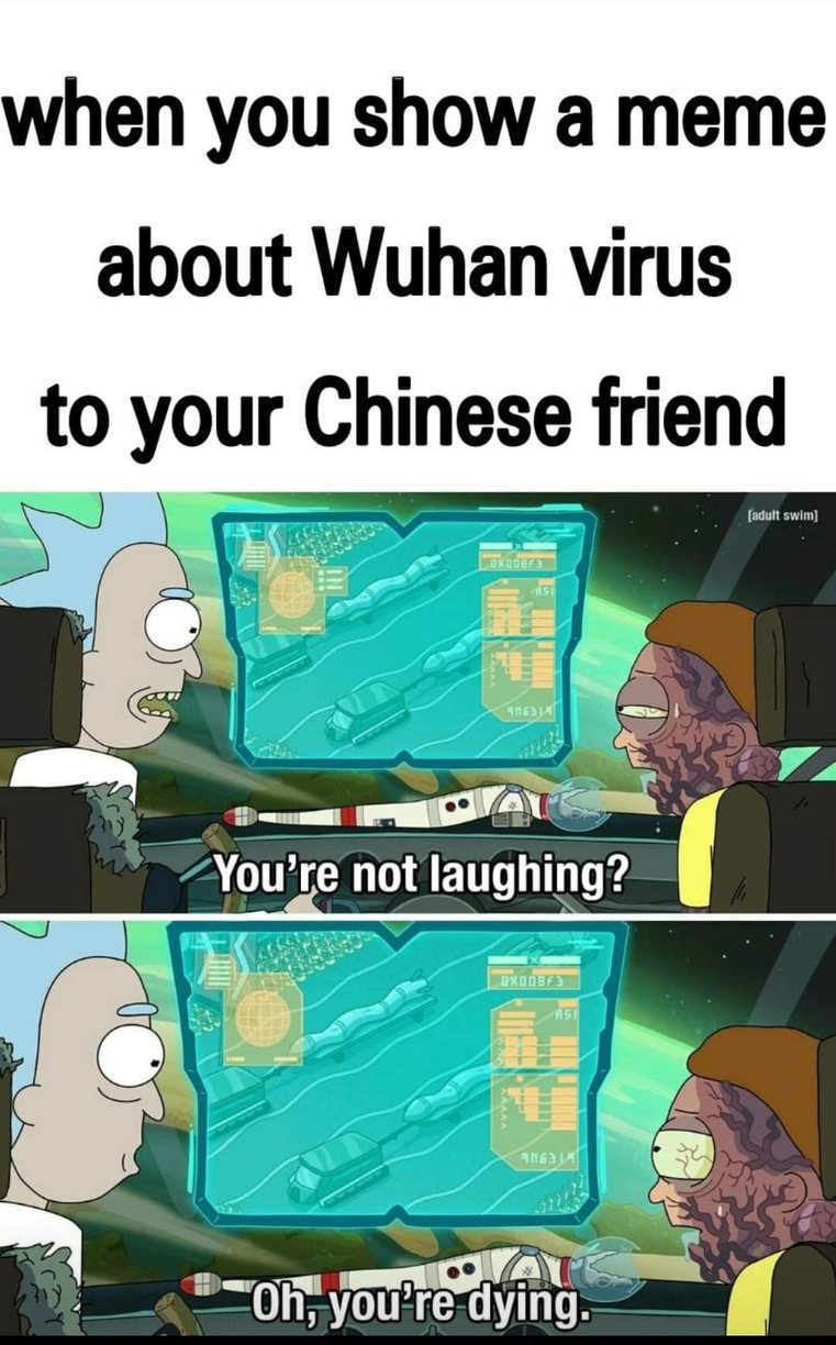 Wuhan virus - meme