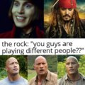 funny The Rock meme