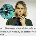Kurt Cobain contagiado