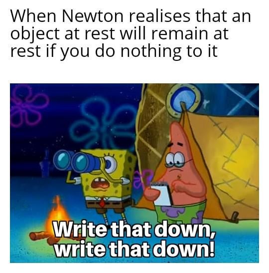 Newton meme