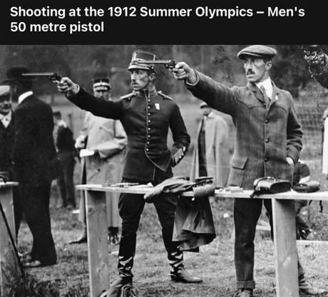 Olympic shooting in 1912 - meme
