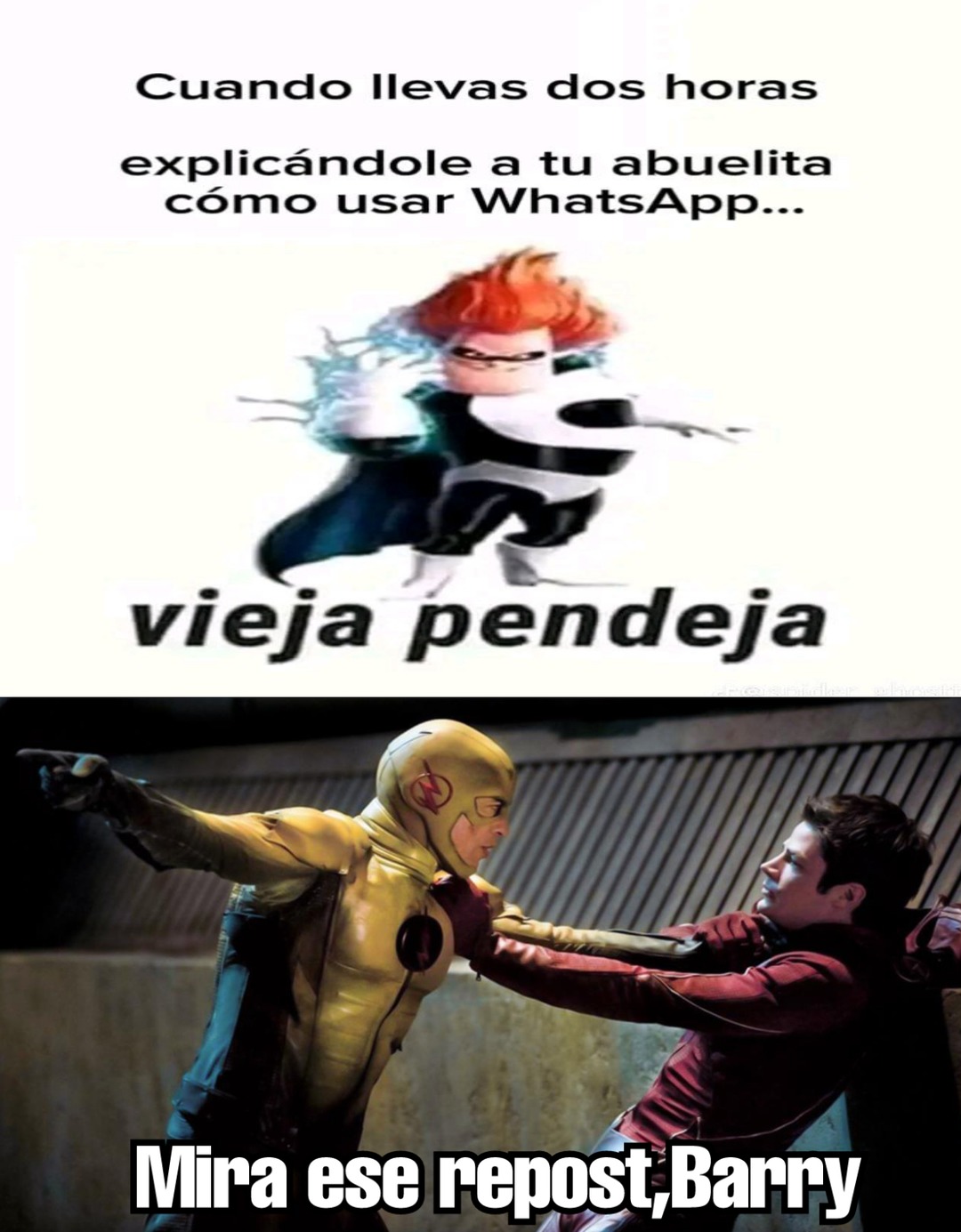 Vieja repostGPT - meme