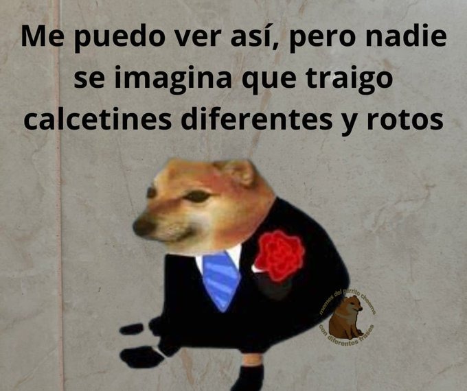 elegante pero... - meme