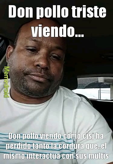 Hay que llevar a cjsj al manicomio - meme