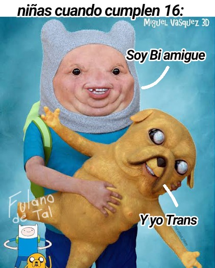 De la nada se puso de moda ser trolo, - meme