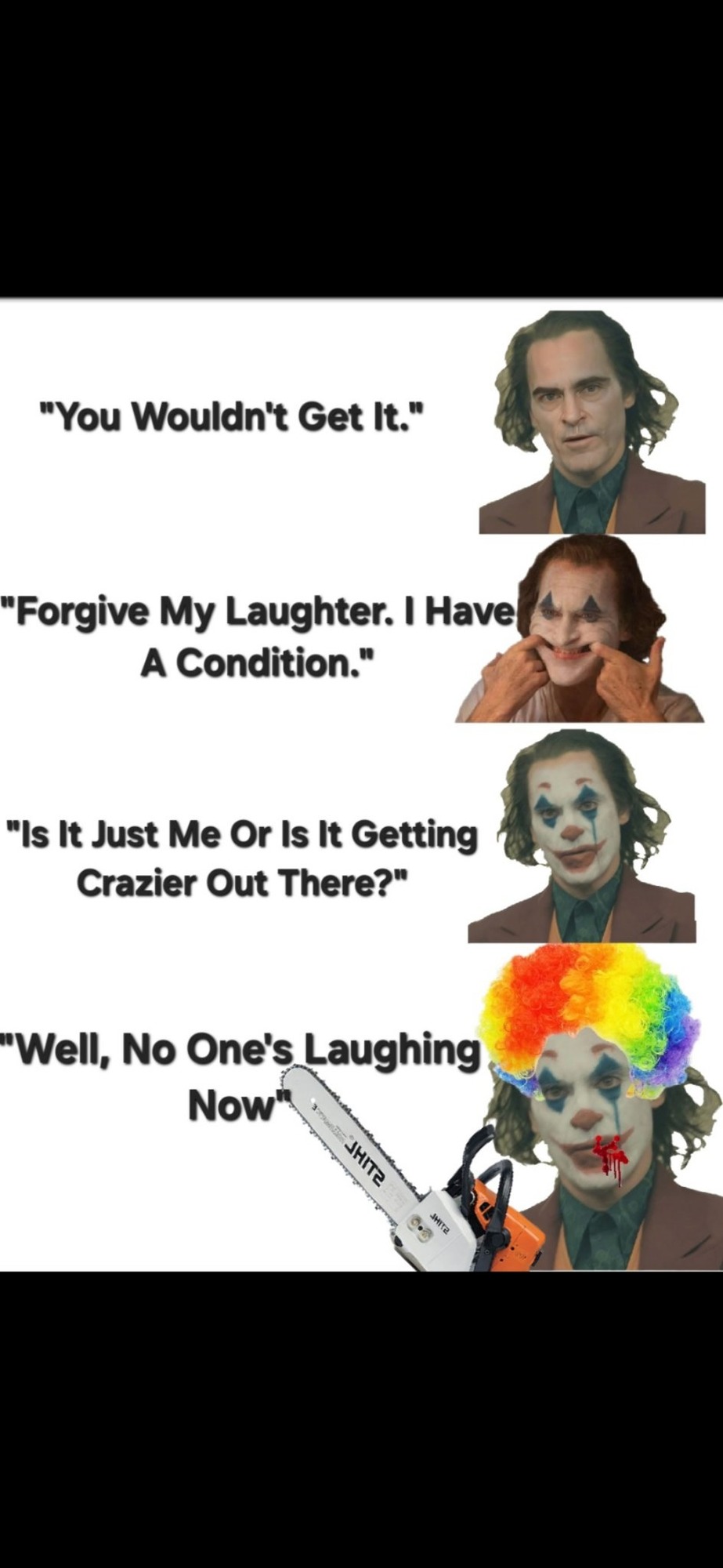 The descent into madness - meme