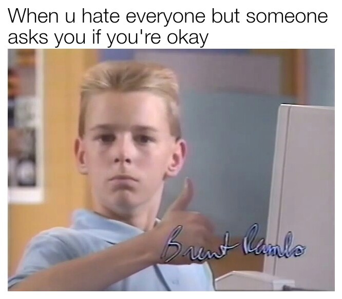 Hate everyone - meme