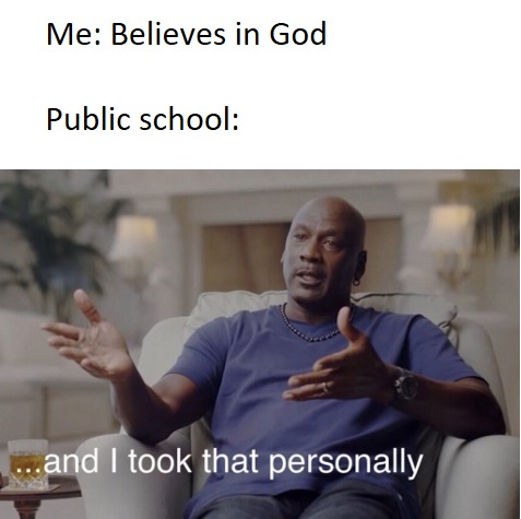 Public school - meme