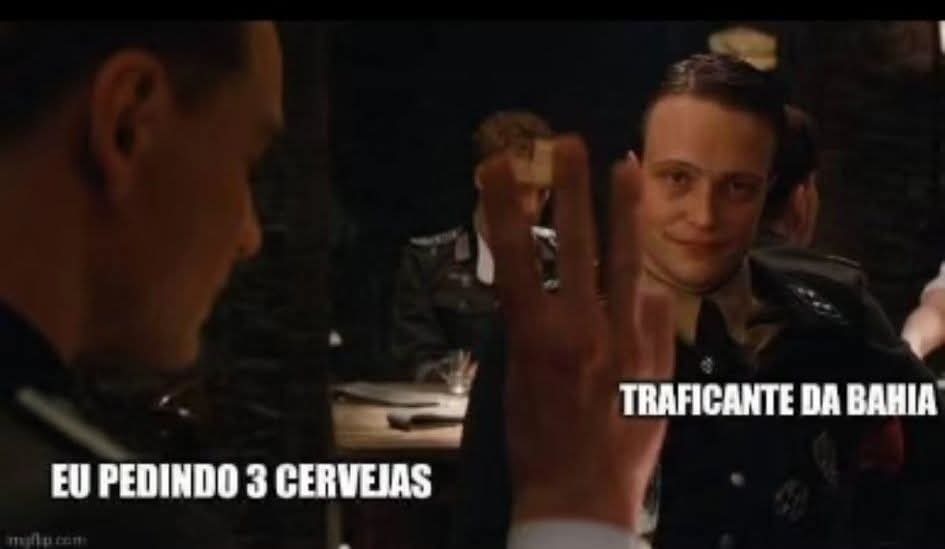 Baiano só levanta da rede para passar vergonha - meme