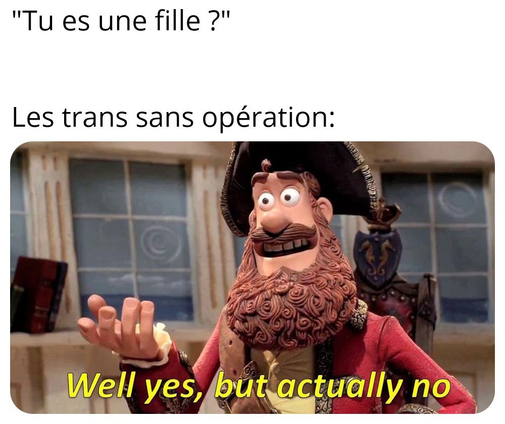 Les trans - meme