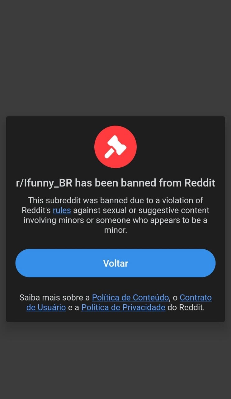 Ifunny foi banido do reddit kkkkkkkkkkkkkkkkkkkkkkkkkkkkk - meme