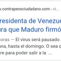 Nicolás Maduro le pone pausa al virus