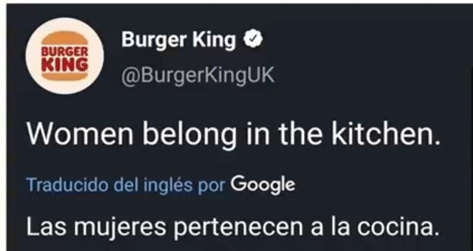 Un Chad el burger king - meme