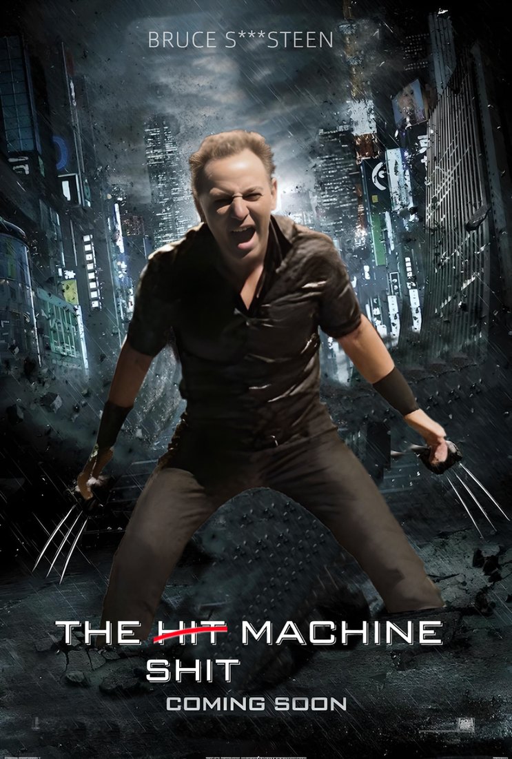 Bruce Wolverine - meme