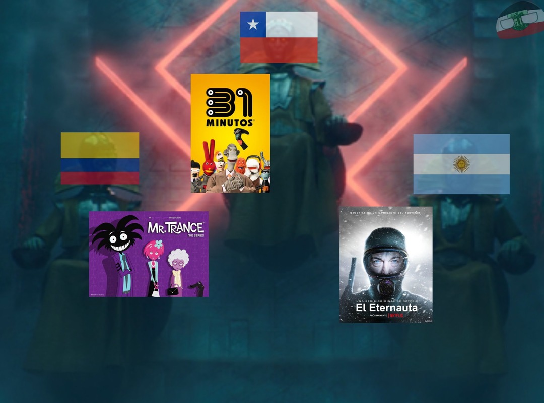 Series pero de las GOD, pd: el Eternauta es una serie de cómics argentinos que va a tener película en Netflix... - meme