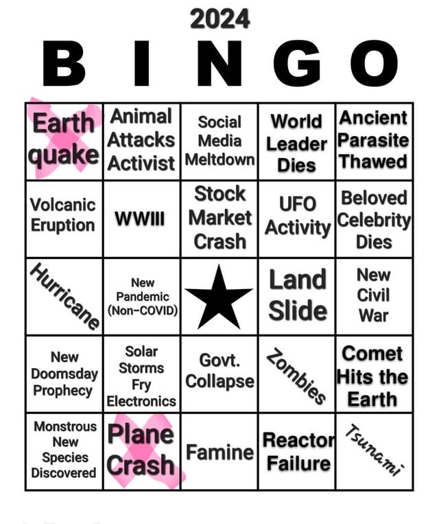 2024 bingo meme
