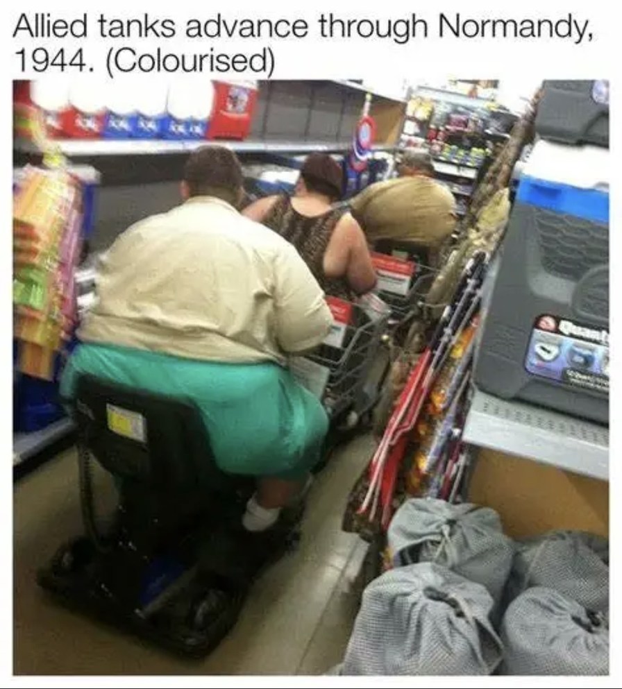Como eu imagino o americano médio... - meme