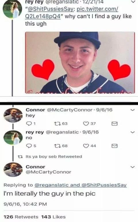 Crap-luck Connor - meme