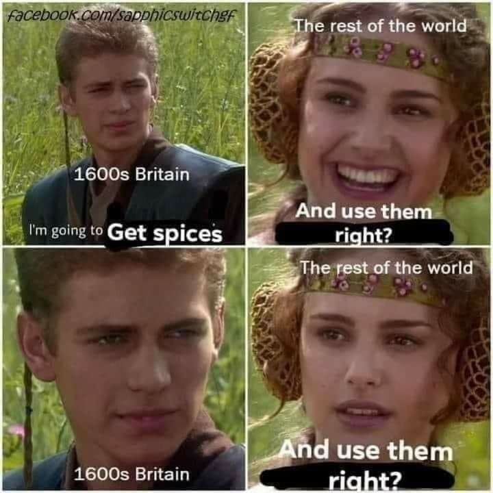 Imagine being British lol - meme