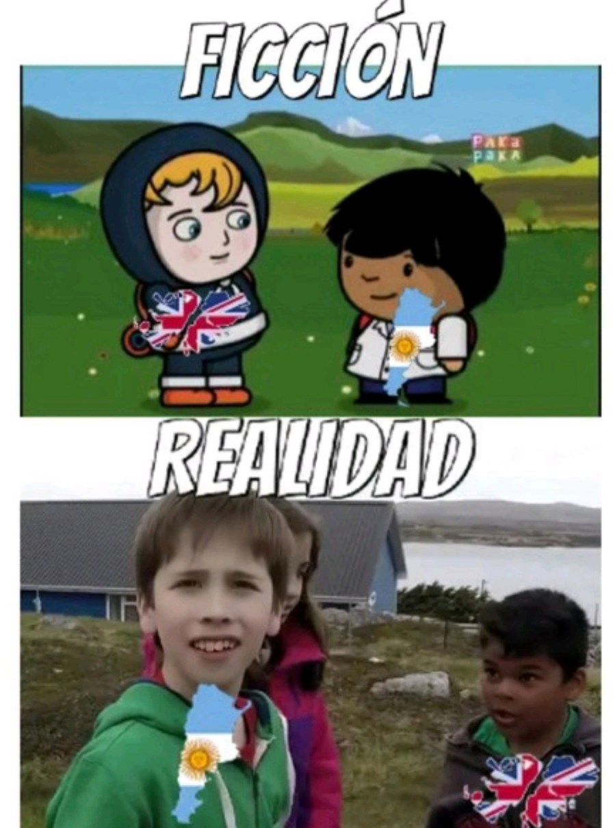 La inmigración penetró en las Islas Malvinas wtffffffff - meme