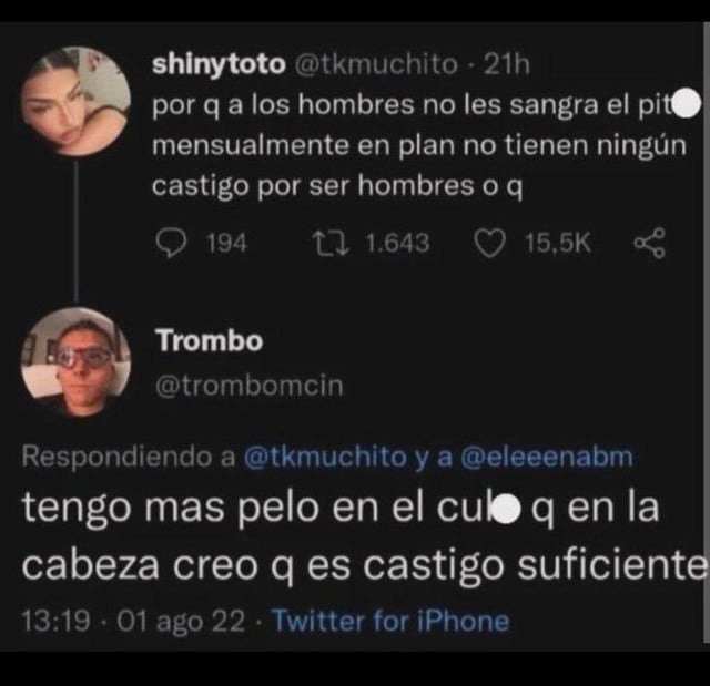 castigo divino - meme