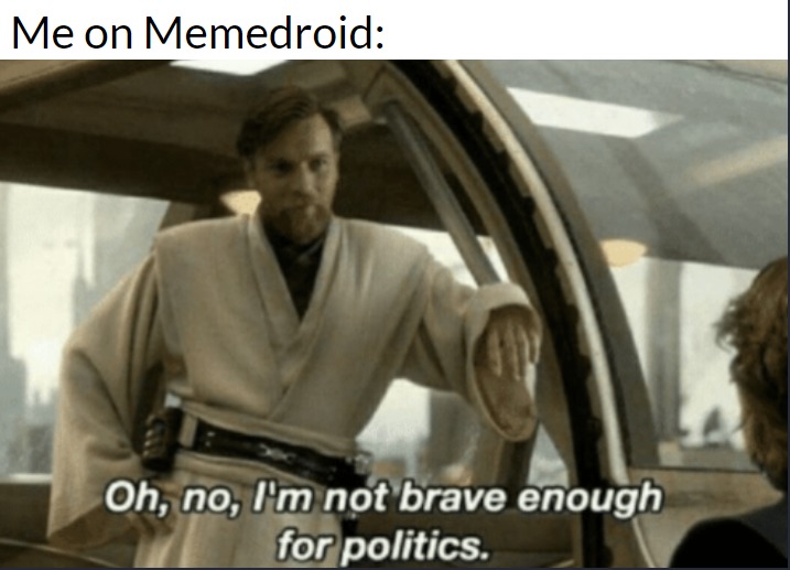 please no politics - meme