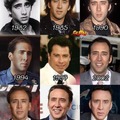 Nick Cage through the years