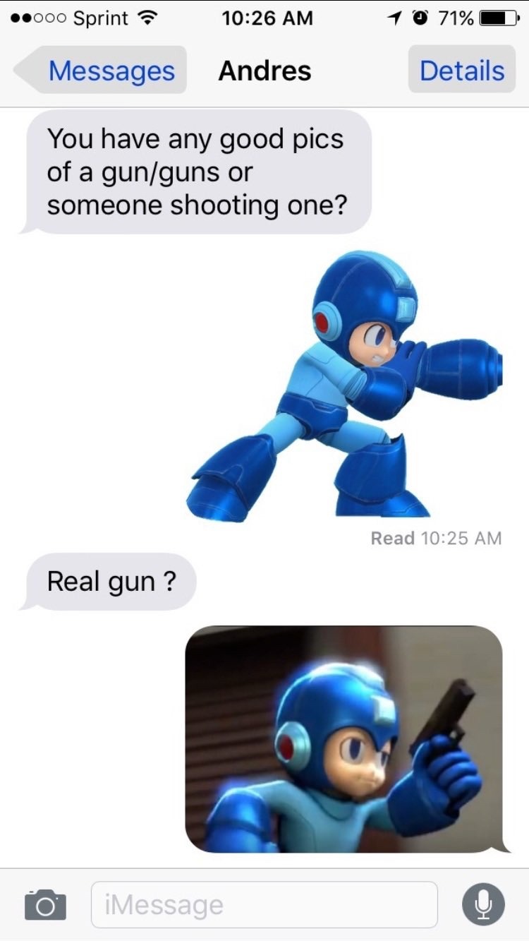 Real Gun - meme