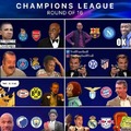 Meme del sorteo de la champions 2023-2024