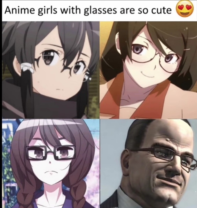 Anime Glasses  Know Your Meme