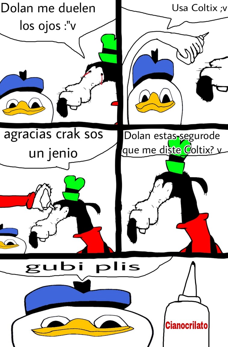 Coltiiix! ojos frescos, siempre Bv - meme