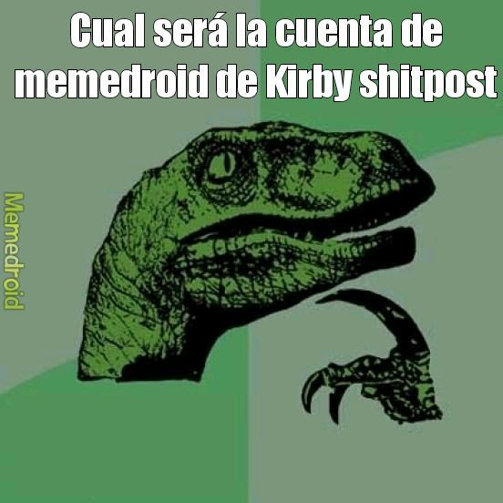 Kirby shitpost - meme