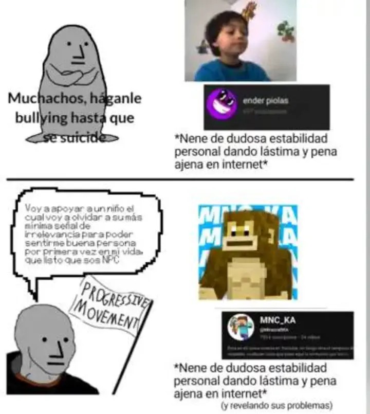 Cómo ven curis - meme