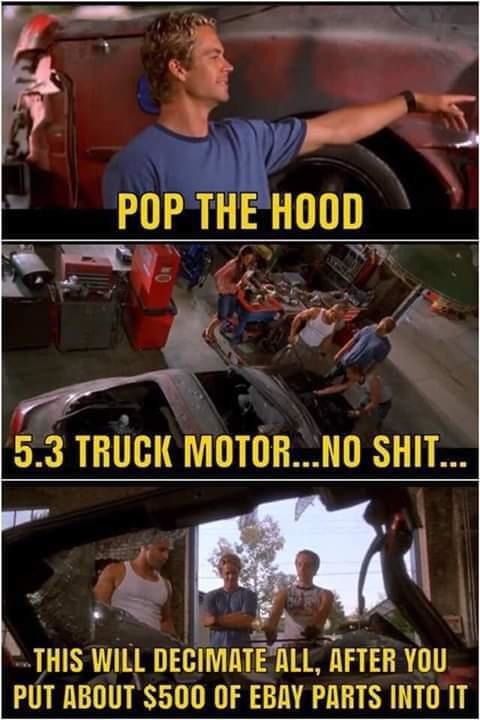 For my car guys. - meme