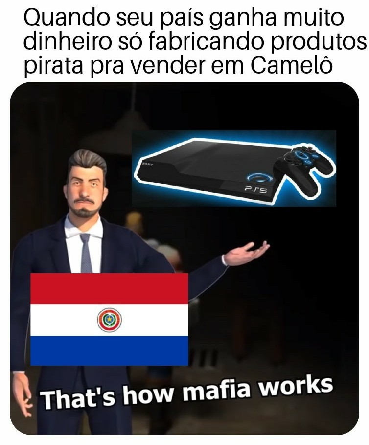 PS5>>>>>>>>>>>>>>Paraguai - meme