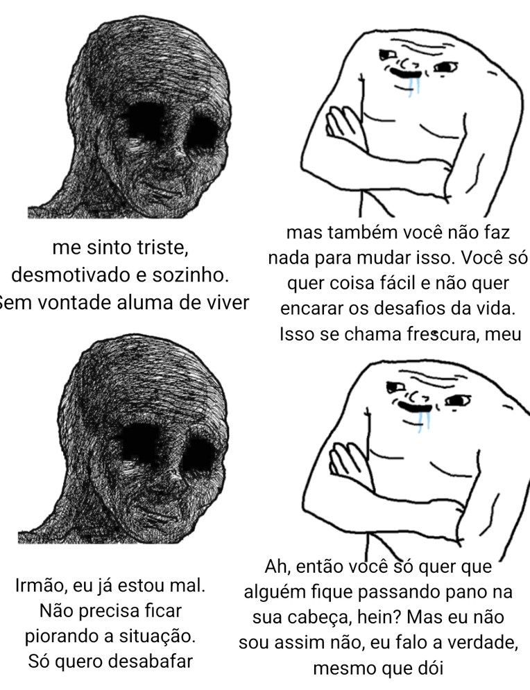 sempre tem esses arrombados - meme