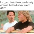 Salty waves