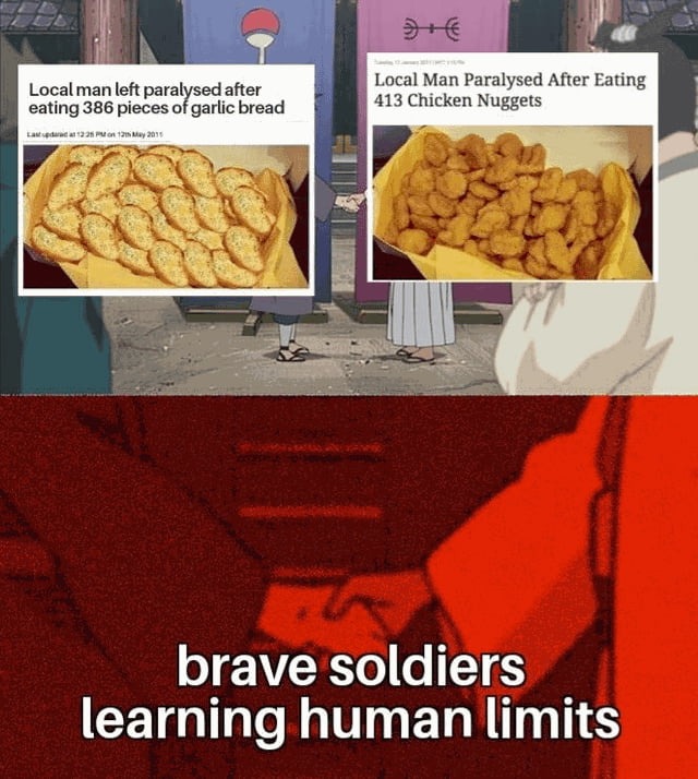 Brave soldiers - meme