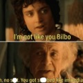 To be fair Bilbo didn't have Nazgul hunting him