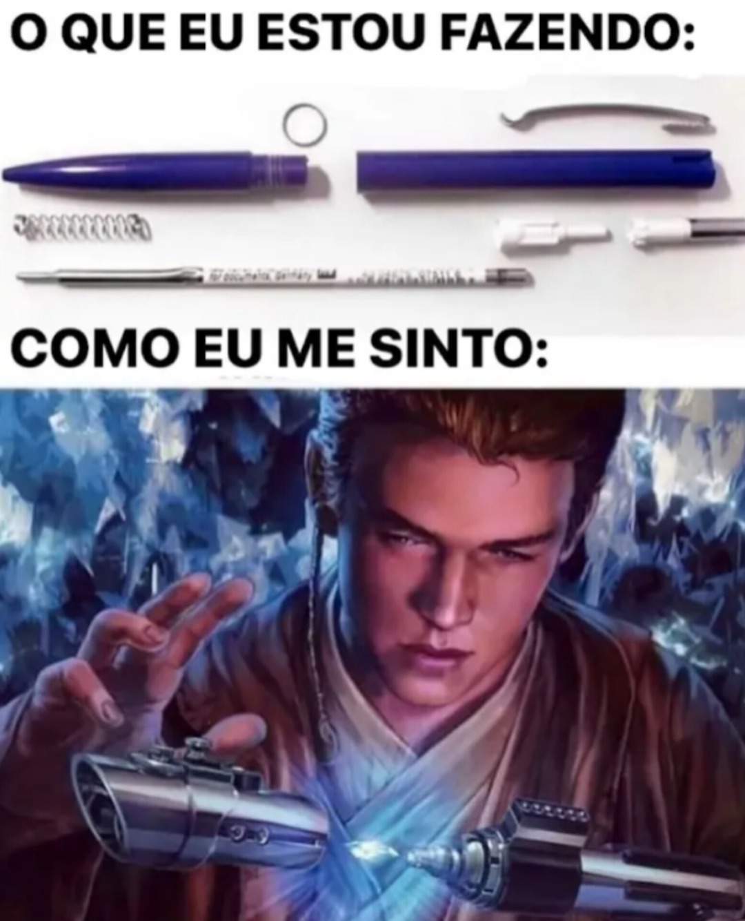 Mestre Jedi - meme