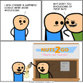 nuts2go "They're not penises!"