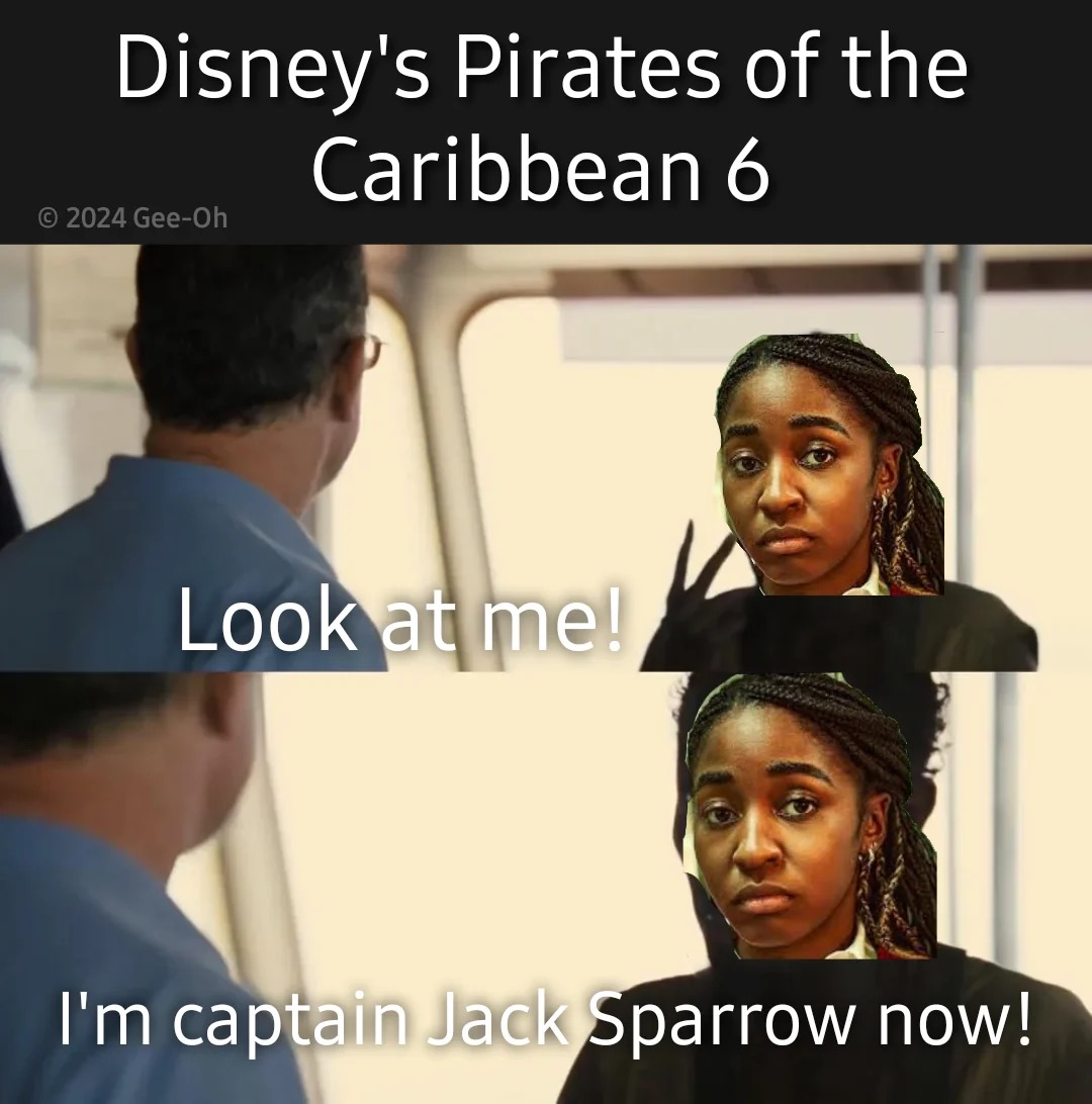 Pirates of the Caribbean 6 new cast meme