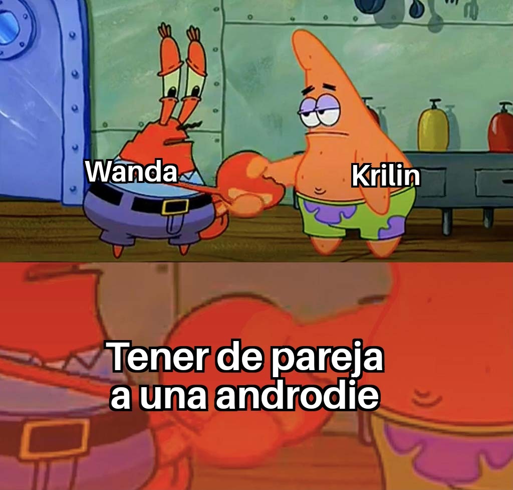 Ambos son fans de murder drones - meme