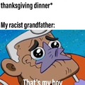 Racist grandfather
