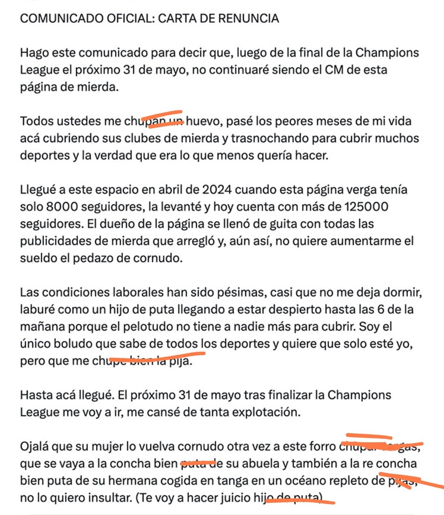 El CM renunció con más odio que final de telenovela - meme