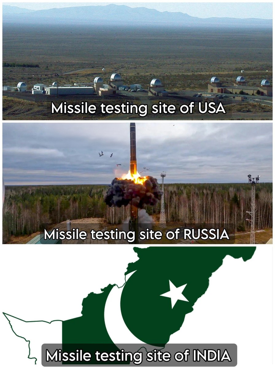Pakistan is a testing site - meme