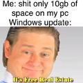 Windows is installing updates