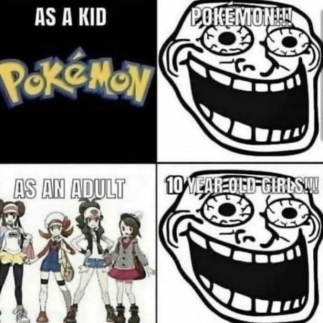 Pokemon fans - meme