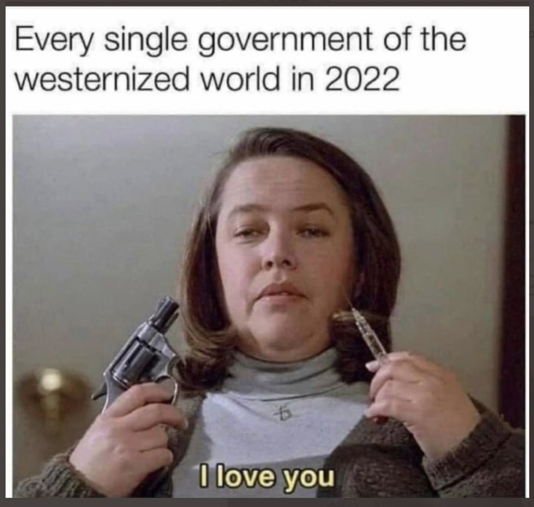 Every government in the west - meme